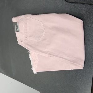 NWT Pink Denim Mid-Rise Cropped Jeans by Mossimo size 2/26